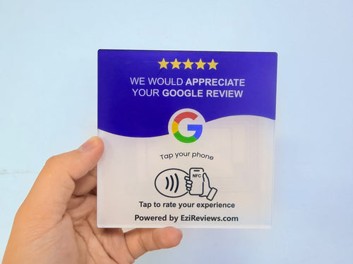 Google Review NFC Plate
