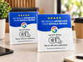 2x Google Review NFC Plates