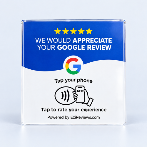 Google Review NFC Plate